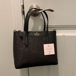 Black sparkly Kate Spade, brand NEW with tags!